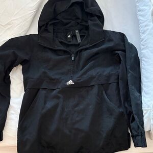 Adidas Black Half-Zip Hoodie